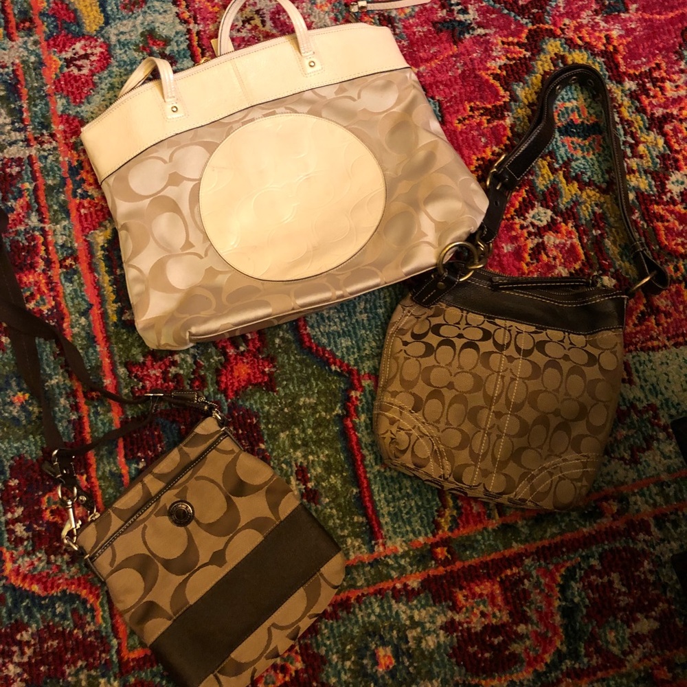 BUNDLE 2 coach cross bodies!!